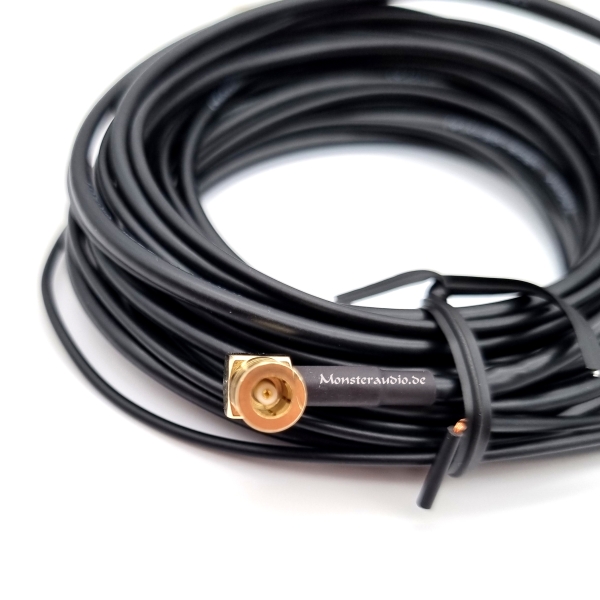 DAB-Antenne Auto aktiv Radio Scheibenantenne SMB für JVC Kenwood DAB+ Autoleads DAB-AA2